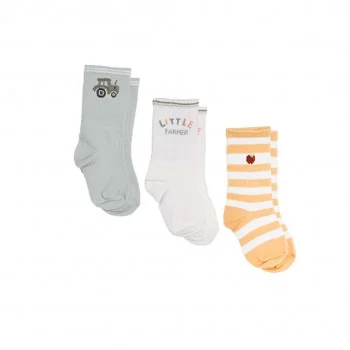 Детски Чорапи Farm Green/Sunny Stripes/Little Farmer, 3бр./р-р