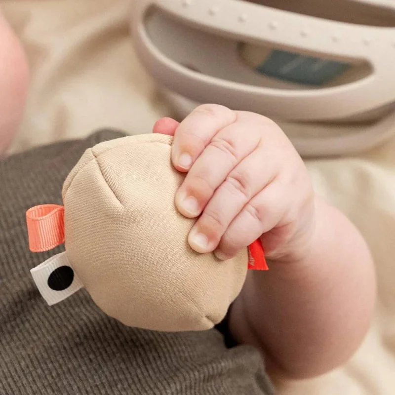 3 в 1 Играчка за Захващане, Гризалка и Дрънкалка Clucky Sand