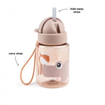 Бутилка със сламка Playground Powder 280 мл