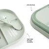 Чиния с разделения Croco Green