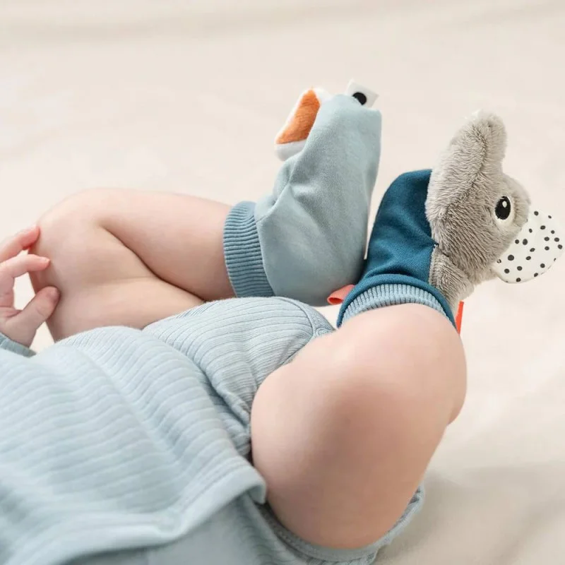 Детски Чорапи с Дрънкалки Playground Blue