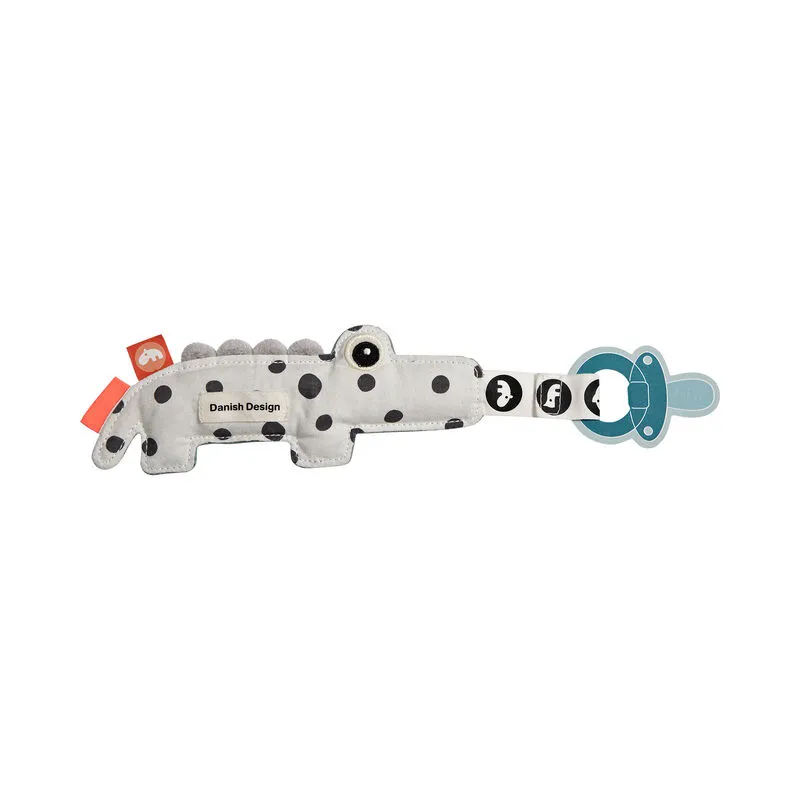 Играчка за Биберон Cozy Croco Blue