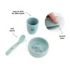 Комплект за Първо Хранене Stick&Stay Celebration Blue