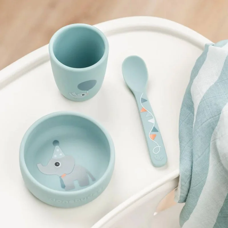 Комплект за Първо Хранене Stick&Stay Celebration Blue