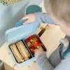 Кутия за обяд box с разделения Tiny farm Blue