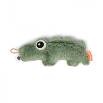 Малка сензорна дрънкалка Croco Green