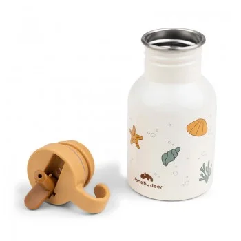 Метална бутилка Sea friends Beige 350 мл