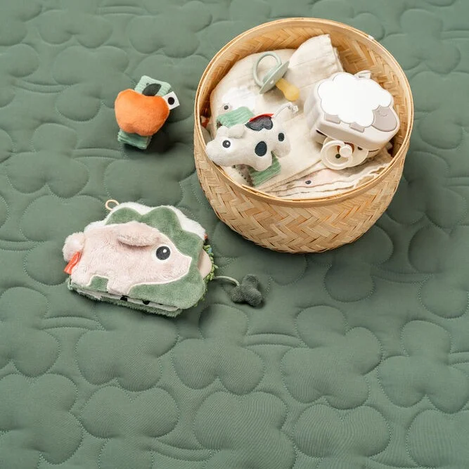 Силиконов Кутия за биберон Pouch Sheepy Sand