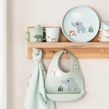 Силиконова Чиния Stick&Stay Playground Blue
