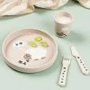 Силиконова Чиния Stick&Stay Tiny Farm Sand