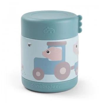 Термос за храна Tiny farm Blue 300 мл