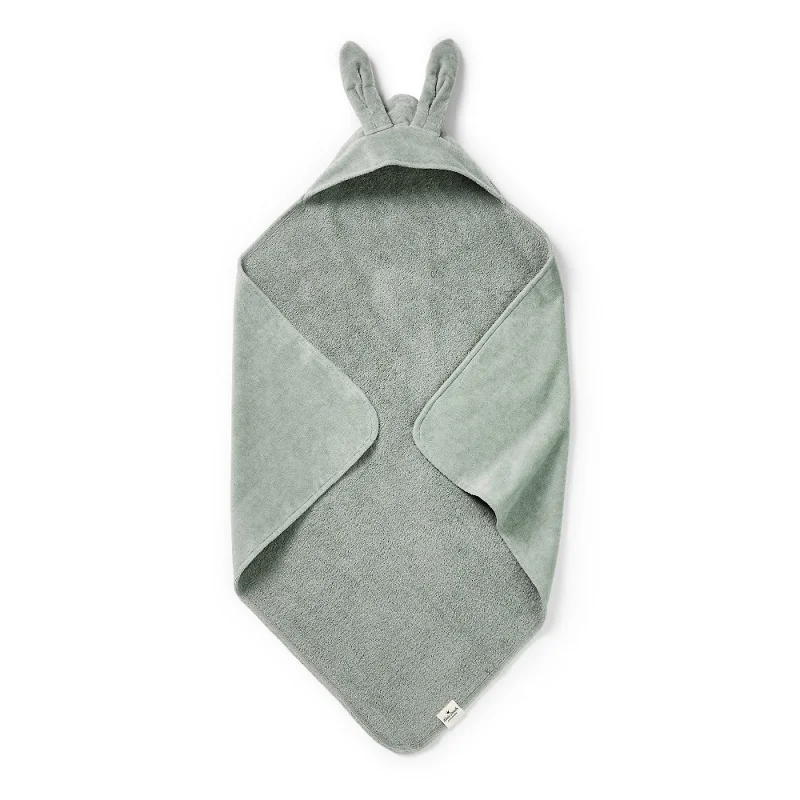 Бебешка Хавлия с Качулка Elodie, Mineral Green