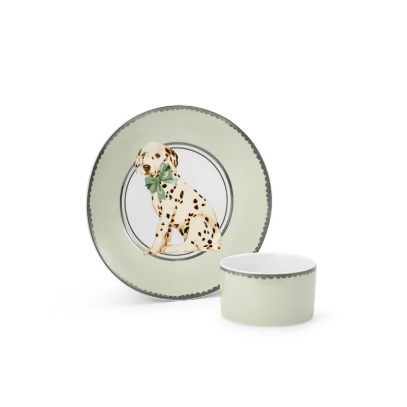Порцеланов Сет за Хранене Elodie, Darling Dalmatians
