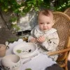 Силиконов Сет за Хранене с Вакуумно Дъно Elodie, Bunny Darling