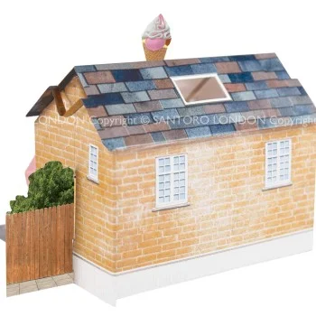 Картичка POP UP Places - The Ice Cream Parlour        