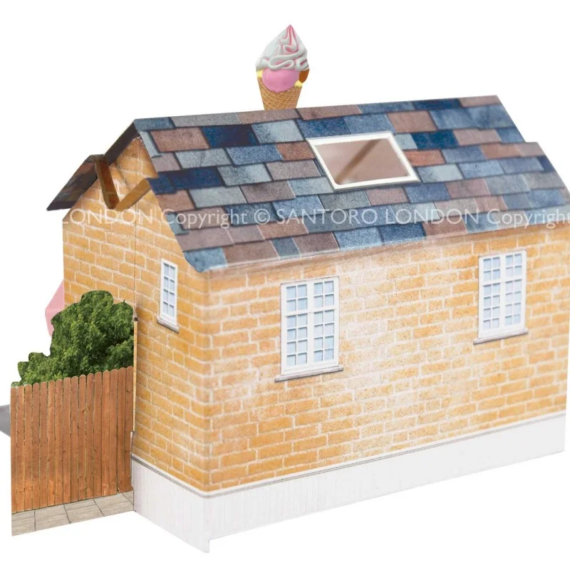 Картичка POP UP Places - The Ice Cream Parlour        