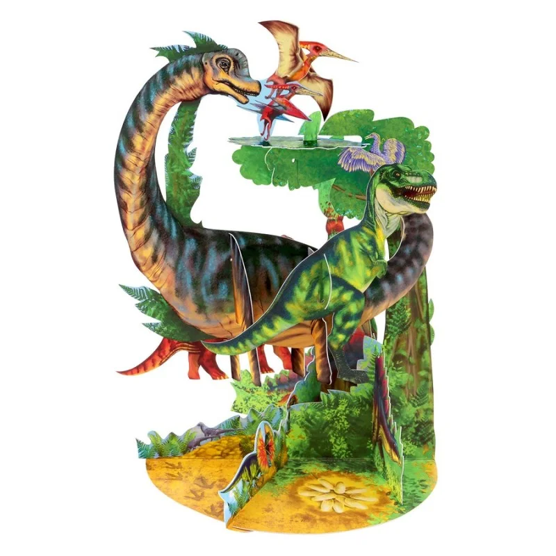 Картичка POP UP Pendulum - Dinosaurs