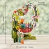 Картичка POP UP Pendulum - Floral