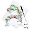 Картичка POP UP Pendulum - Happy Birthday Floral
