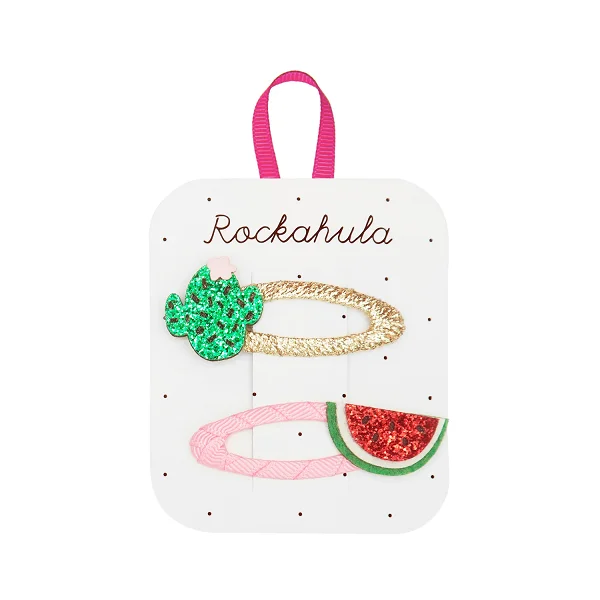 Комплект 2 фиби Glitter Cactus and Watermelon