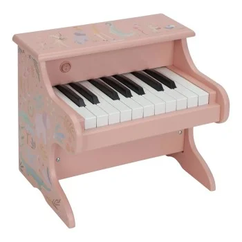 Дървено пиано  - Pink - Safari Friends FSC