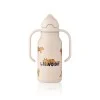 Термо Бутилка със Сламка 250 ml - Tiger / Sandy