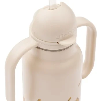 Термо Бутилка със Сламка 250 ml - Tiger / Sandy