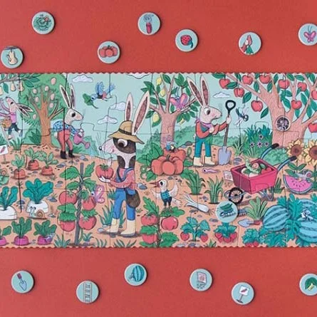 Пъзел и Игра Rabbit’s Garden