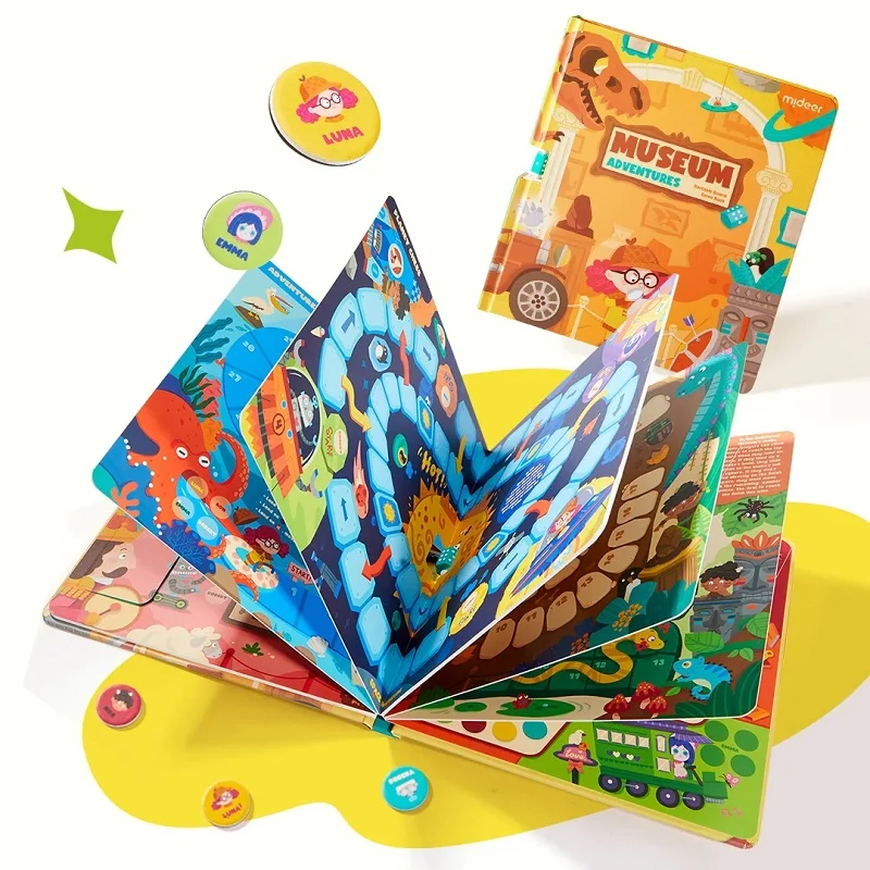 Книга с настолни игри 6 в 1 – Музейни приключения