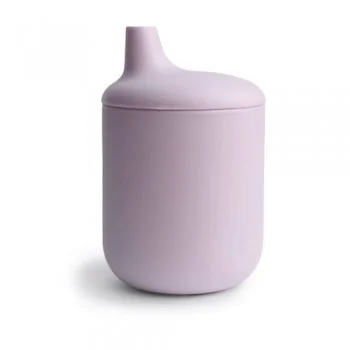 Силиконова Чаша Против Разливане Soft Lilac MUSHIE