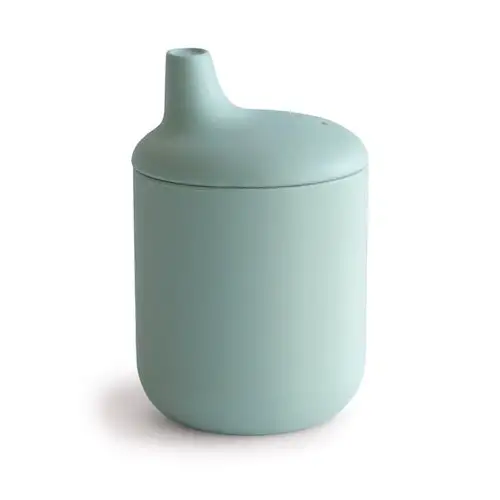 Силиконова Чаша Против Разливане Cambridge Blue Mushie