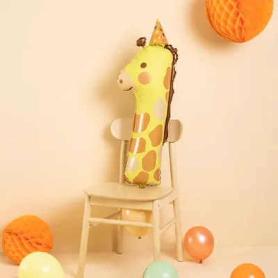 Фолиев Балон Цифра "1" Giraffe 42x90 cm