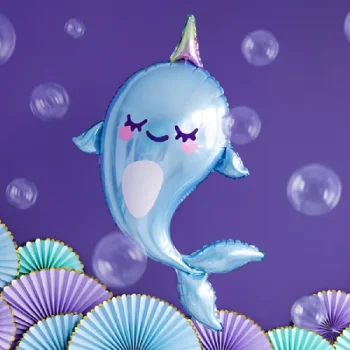 Фолиев Балон Narwhal 53x87cm