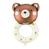Фолиев Балон Teddy Rattle 61x88 cm