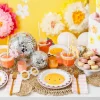 Хартиени Чинии за Парти Sun 18 cm - 6 броя