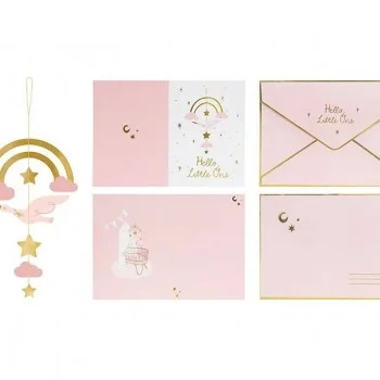 Картичка с Декорация Stork Pink 