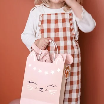Подаръчна Торбичка Pink Cat 18x10,5x27,5 cm