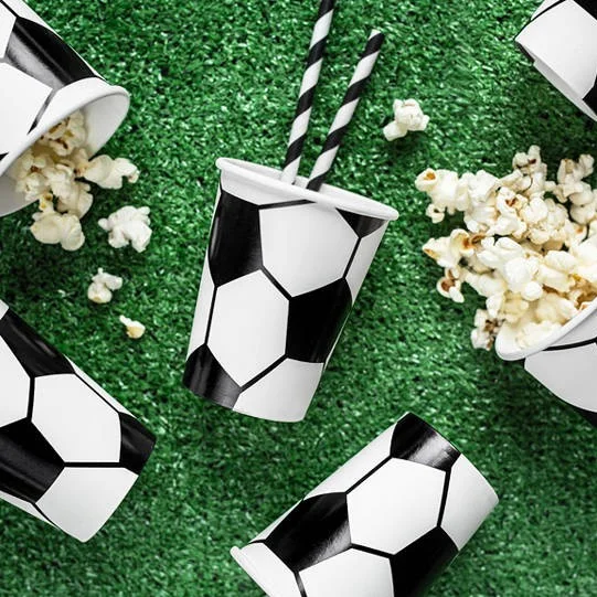 Сет Парти Чаши Football 260 ml - 6 броя