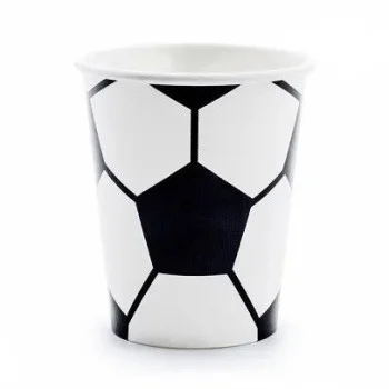Сет Парти Чаши Football 260 ml - 6 броя