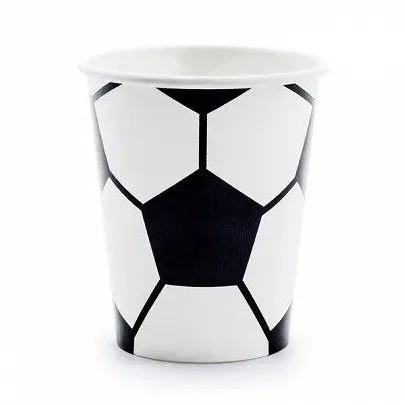 Сет Парти Чаши Football 260 ml - 6 броя