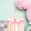 Свещ за Рожден Ден Цифра "2" Pink 9.5cm