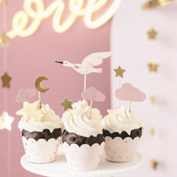 Топери за Торта Stork 11-12 cm - 7 броя