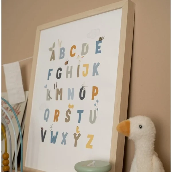 Плакат Little Goose ABC - Blue