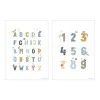 Плакат Little Goose ABC - Blue
