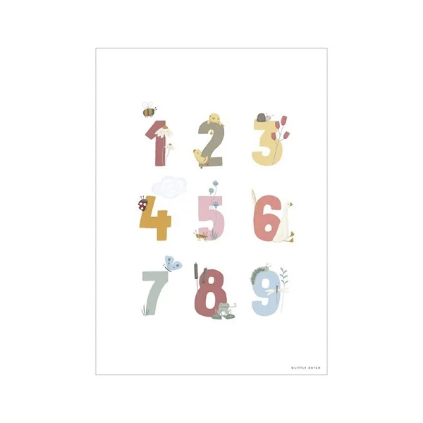 Плакат Little Goose ABC - Pink