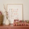Плакат Little Goose ABC - Pink