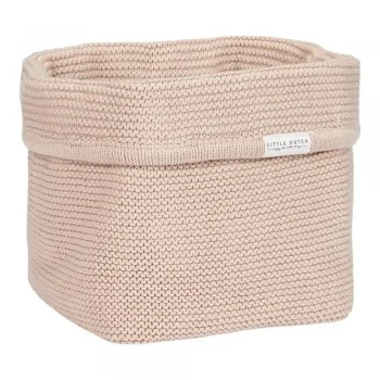 Плетен Кош за Съхранение Beige Малък