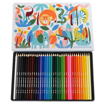 Цветни Моливи WILD WONDERS 36 броя