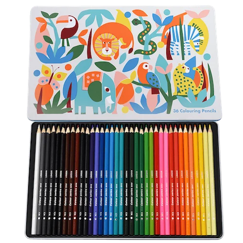 Цветни Моливи WILD WONDERS 36 броя