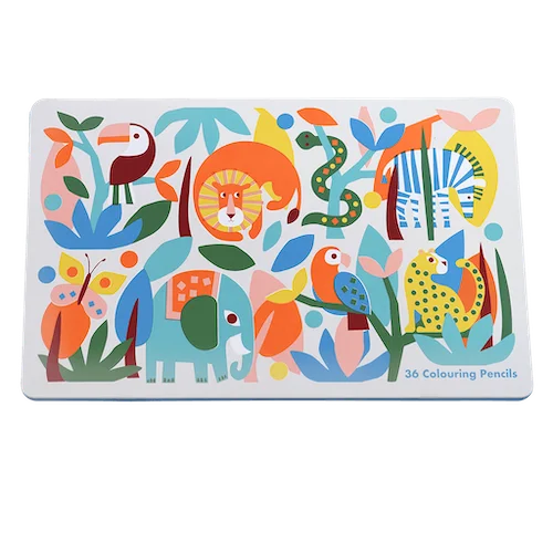 Цветни Моливи WILD WONDERS 36 броя